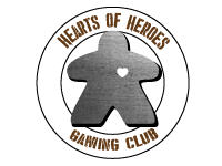 Hearts of Heroes Gaming Club - Logo by Braden L